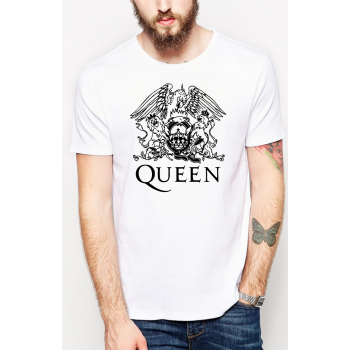 Marškinėliai Queen. Herbas Marškinėliai Queen. Herbas